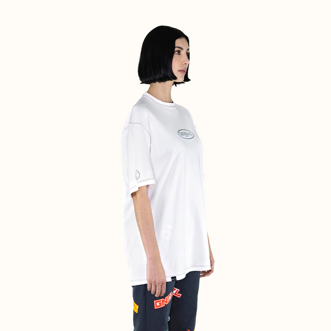 CLASSIC IVORY COTTON T-SHIRT